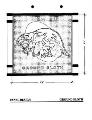 Playground Panels-Ground Sloth